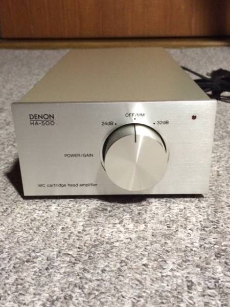 DENON MCヘッドアンプ HA-500 リキャップ済み 【公式通販】