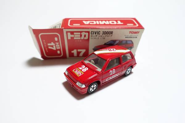 トミカ シビック グループAフェアキャビン トミカホンダシビックCAVIN