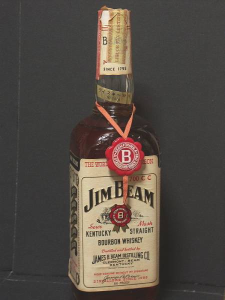 JIM BEAM ジムビーム バーボンウイスキー古酒 未開封 未開封