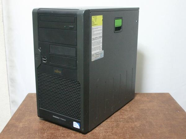 ki155★富士通 PRIMERGY TX100 S1 Pentium-E5400-2.7G/160G*2/2G