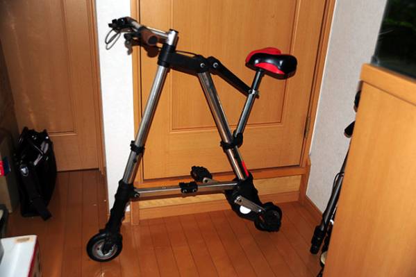 A-bikeタイプ折り畳み自転車　中古　エーバイク