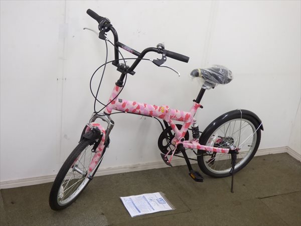 美品 S-TEC/サカモトテクノ☆折りたたみ自転車☆VAGO 管NG4407