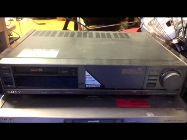 SONY EV-BS3000 hi8 ビデオデッキ premium vintage ソニー SONY EV