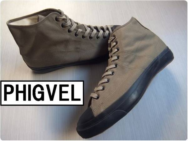 美品◎PHIGVEL フィグベル スニーカー シューズ １０1/2 OV