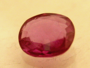 Ｂurma★1566★1円　上質大粒！タイ産・加熱ルビー0.988カラット