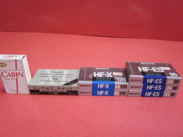 古い　SONY　ソニー　カセットテープ　7本　未使用　保管品　②