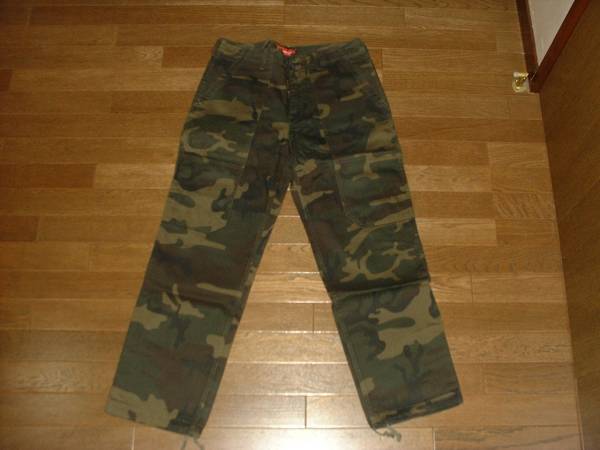 supreme camo w34　シュプリーム　カモフラージュパンツ　迷彩