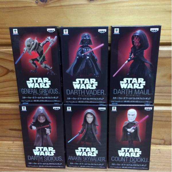 スターウォーズ ワーコレフィギュア 6体セット☆新品☆ スター