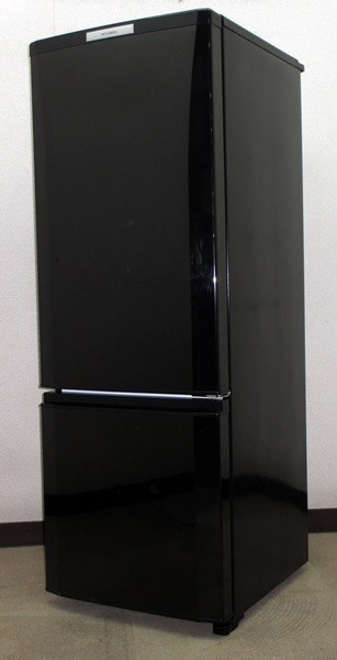 三菱☆ラウンドカットデザイン採用☆168L冷蔵庫ブラック(5R93721 100 三菱☆ラウンドカットデザイン採用☆168L冷蔵庫ブラック(5R93721 100