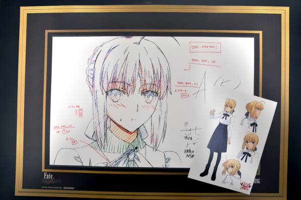 Fate ufotable DINING ランチョンマット セイバー おまけ付き Fate