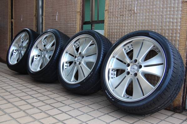 ★希少 G-corporation LUFTBAHN タイヤ付 4本SET★送安