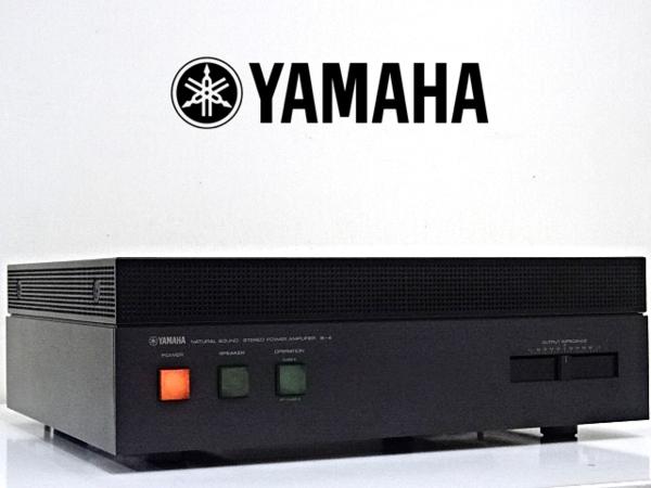 □□YAMAHA B-4 ステレオパワーアンプ ヤマハ 難有り□□ アンプ 家電