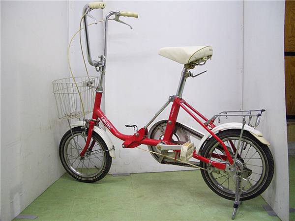 昭和レトロ ナショナル PANAPAC 折りたたみ自転車 14インチ(16インチ