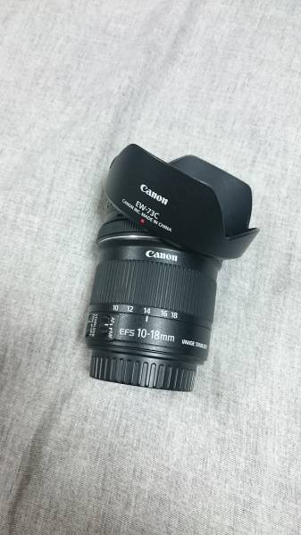 Canon EFS10-18mm f/4.5-5.6 IS STM