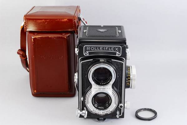 ★新同級★Rollei ローライフレックス T ブラック ケース 1722