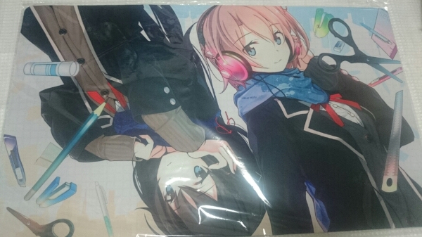 c89 サンパン プレイマット 俺ガイル ゆきのん 遊戯王 コミケ(おもちゃ
