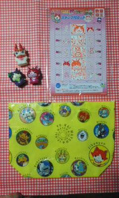 妖怪ウォッチ　ヤマザキパンおまけシール他_2