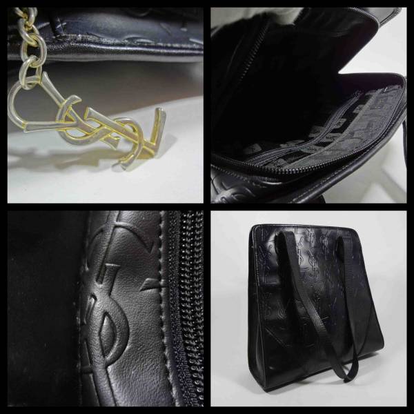 1円 レア:イヴ・サンローラン:ヴィンテージ トート 限定sale　