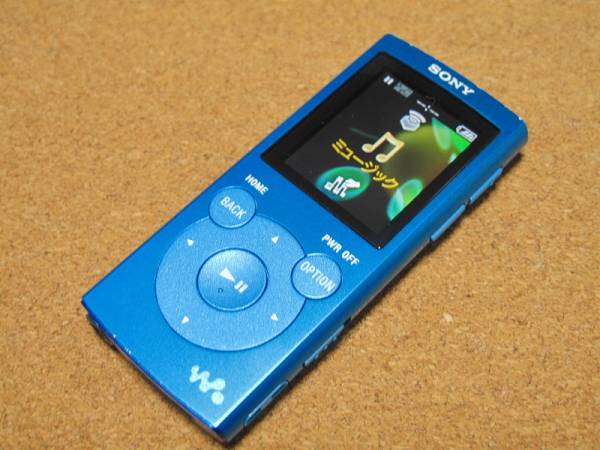 SONY　ウォークマン■NW-E062K■ブルー　2GB　