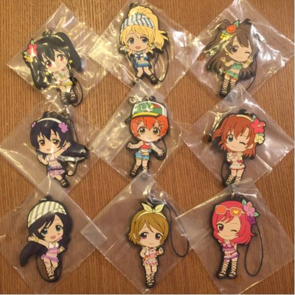 一番くじ ラブライブ! 3rdステージ N賞ラバーストラップ 全9種