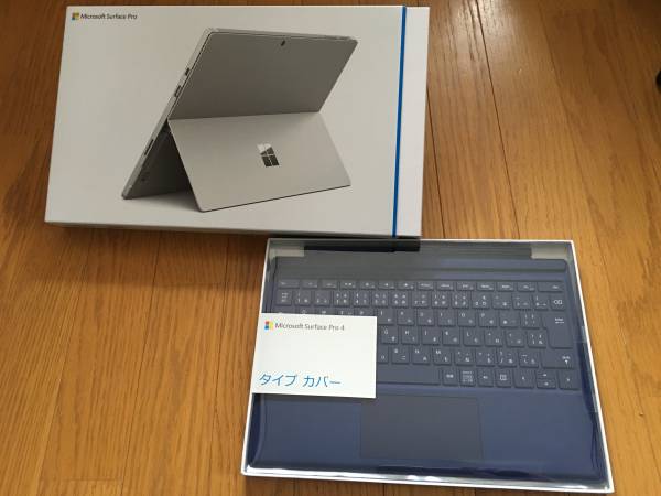 送料無料新品 Microsoft Surface pro4 256GB 8GBタイプカバー付
