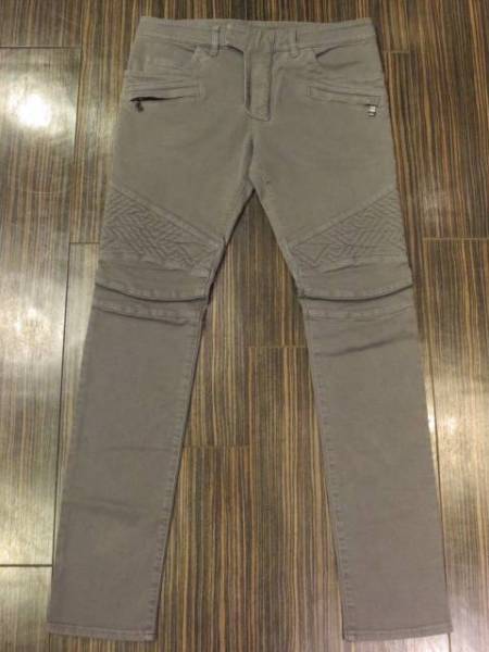 BALMAIN バルマン 13AW バイカーデニムパンツスキニー 32 B80 BALMAIN