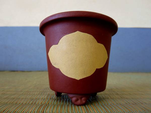 中国古盆器 朱泥外縁丸鉢 文革期 盆栽鉢 ☆ 中国古盆器 朱泥 2 Yahoo