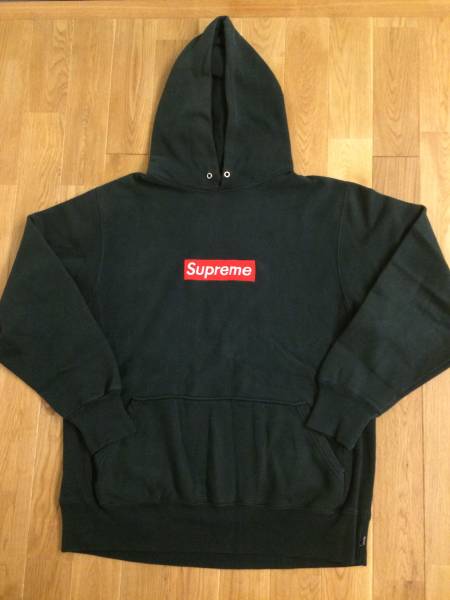 SUPREME シュプリーム BOXロゴ プルオーバー パーカ 黒 XL