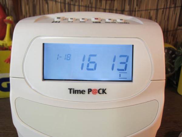 AMANO タイムレコーダーTimeP@CKIII100 タイムパック3 中古美品