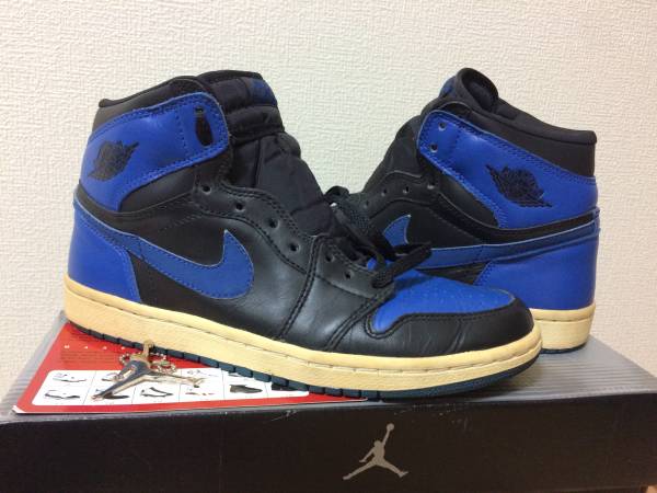 0 JORDAN AIR RETRO レトロ NIKE ジョーダン ROYAL ロイヤル 1 2001年 