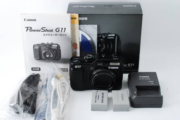 極美品☆Canon キヤノン PowerShot G11☆ 付属品完備 This is the last