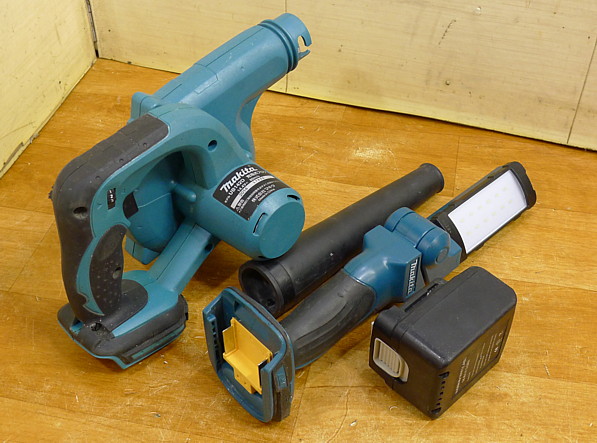 [マキタ] 充電ブロア、LEDライト ２点