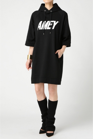 アパルトモン完全別注アメリカーナスウェットワンピース☆黒新品