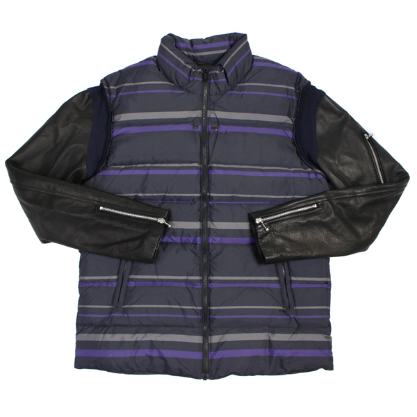 UNDERCOVER 14AW Undercoverism アームレザーダウンジャケット