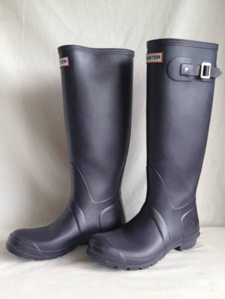 ◇HUNTER ハンター 紺 レインブーツ 長靴 UK6 25cm HUNTER｜ハンターの