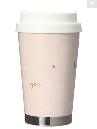 完売品★スタバ 2016バレンタイン限定 ステンレスタンブラー