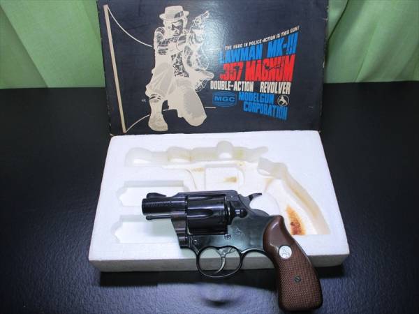 モデルガン MGC コルトLAWMAN MK3 2インチ 中古品 colt ローマン