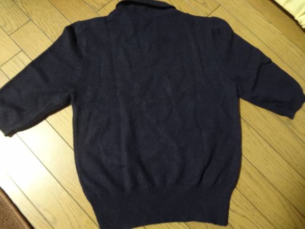 美品　カシミヤ100％ 黒　紺　セーター マダムジョコンダ ⑥