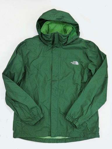 ノースフェイス HYVENT リザルブジャケット グリーン S/P 中古