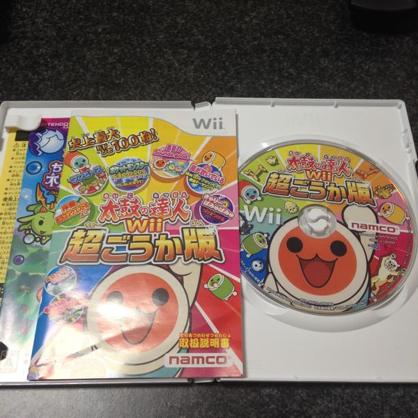 【送料無料】太鼓の達人 Wii 超ごうか版 比較的美品 超豪華版_2