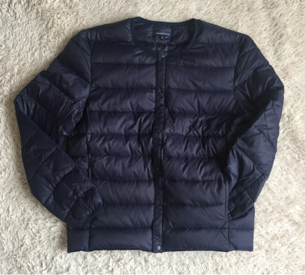 アーバンリサーチ インナーダウンカーディガン 紺 40 L モンベル