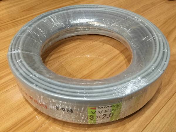 VVF2.0-3Ｃ 8.0kg/16.0kg 重さ換算　50ｍ！！