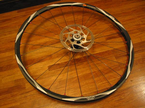 シマノ Shimano Deore XT WH-M775 QR仕様 Fホイール　中古