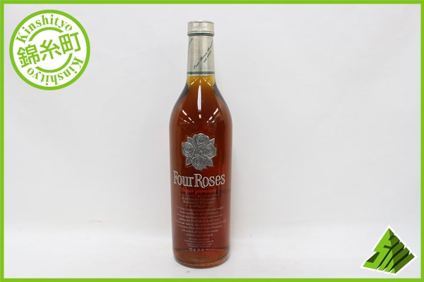 ◇1円～ フォアローゼス プレミアム Four Roses 750ml 43% O
