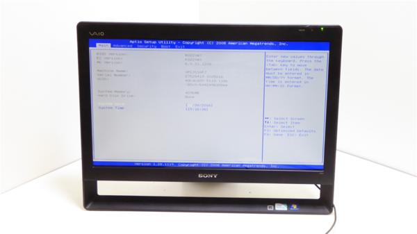 【中古】SONY デスクトップパソコン パソコン VPCJ116FJ ブラック デスクトップ 一体型 本体 Windows7 Pentium DVD 4GB/500GB SONY VAIO 4GB デスクトップパソコン VPCJ116FJ J VPC116FJ P6000