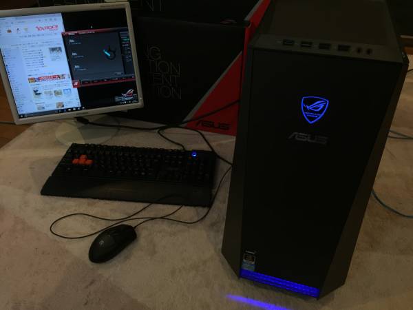 ゲーミングPC　ASUS CG8580 core-i7 3770k　GTX680　SSD 水冷