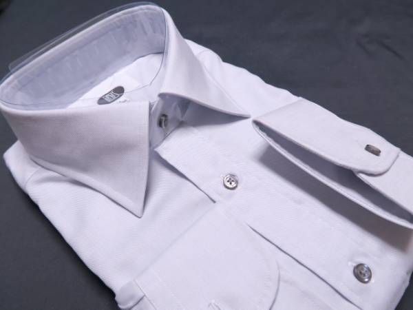 492 オンワード樫山 barbas バルバス 高級ドレスシャツ 43-86