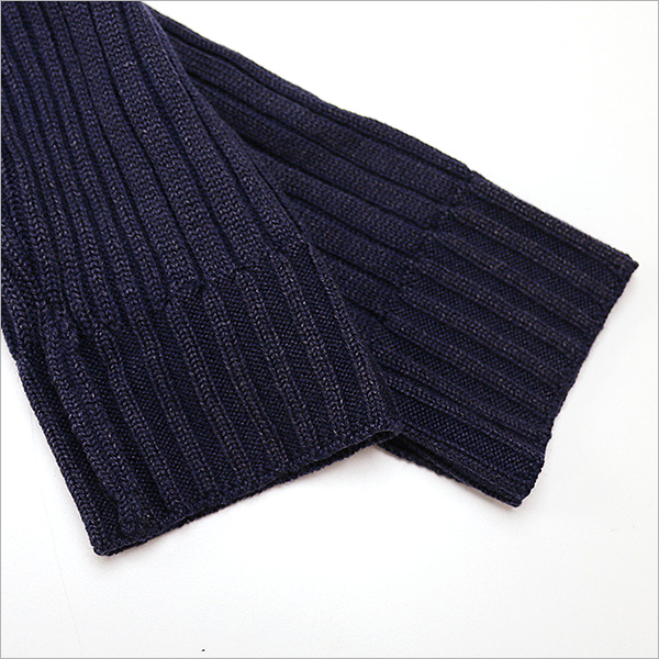 DRIES VAN NOTEN ドリスヴァンノッテン リブ編みVネックニット L