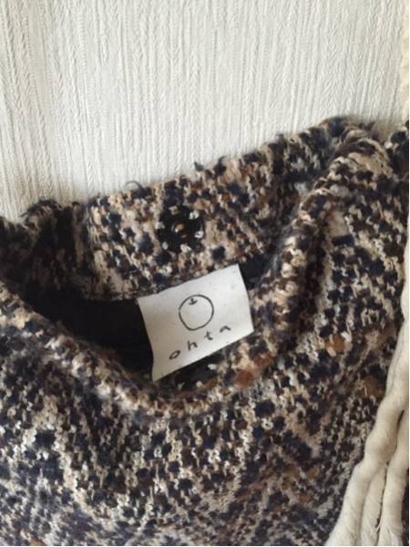 ohta オオタ アンゴラウールポシェット ショルダーバッグ