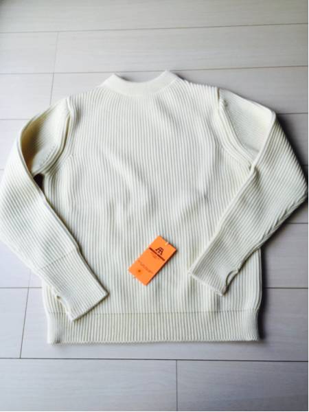 新品 ANDERSEN-ANDERSEN アンデルセンアンデルセン ニット 白 M 中古